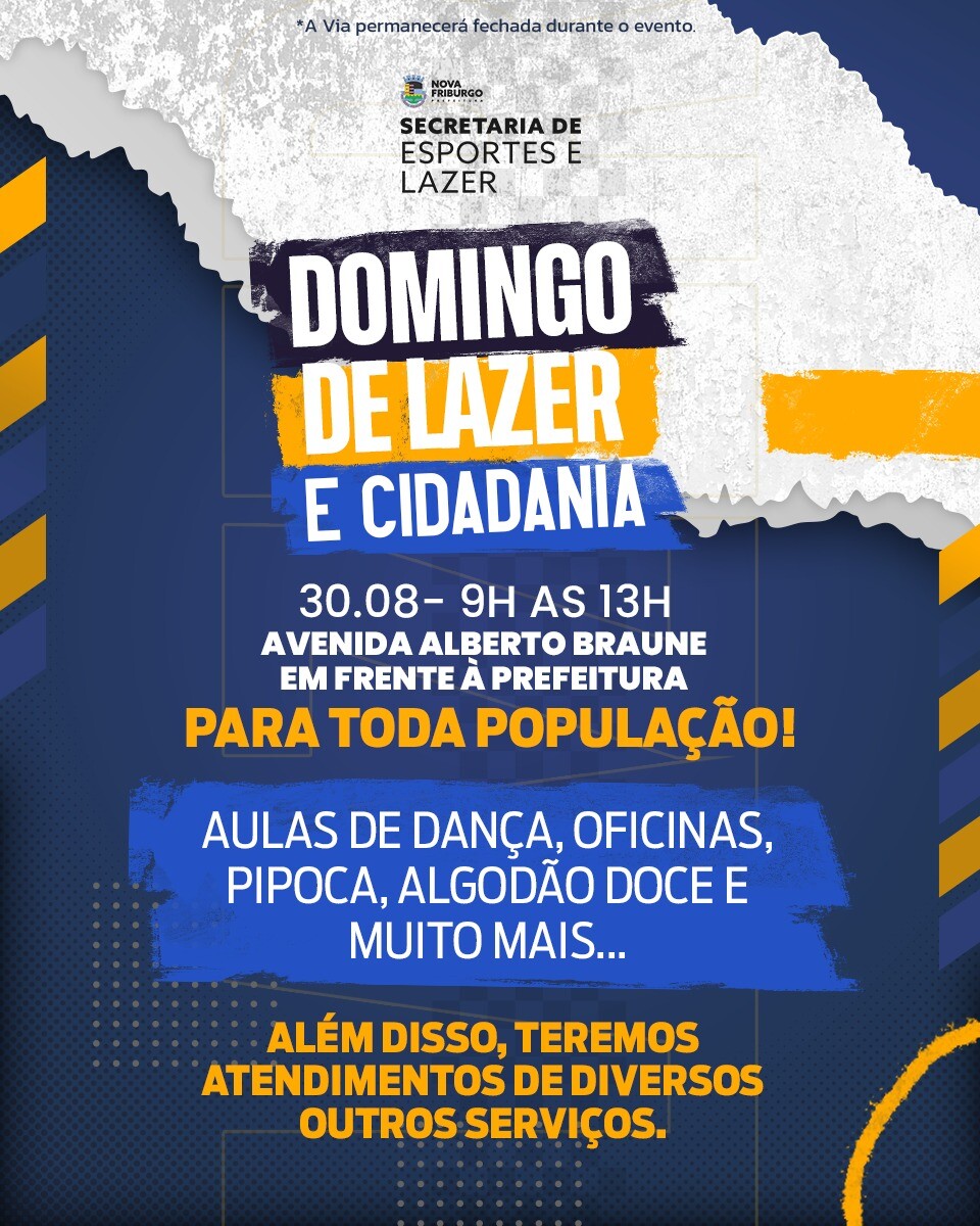 domingo-de-lazer-e-cidadania-acontece-no-dia-30-de-agosto