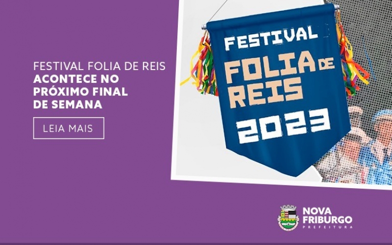 FESTIVAL FOLIA DE REIS ACONTECE NO PRÓXIMO FINAL DE SEMANA