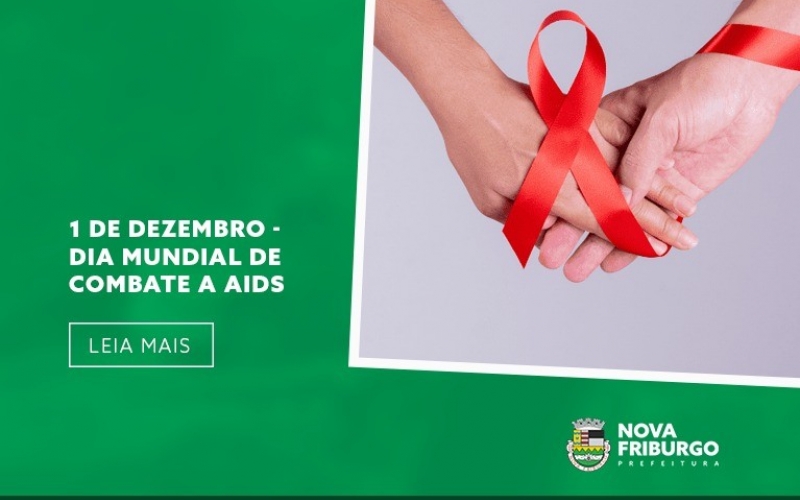 DIA MUNDIAL DE COMBATE A AIDS: PREFEITURA REALIZA AÇÕES DE DIAGNÓSTICO E PREVENÇÃO DURANTE O DEZEMBRO VERMELHO